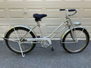 Rare 1930s Monark Silver King Ladies Bicycle Vintage Pre - War Chicago Bike