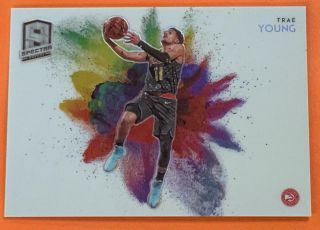 2019 Panini Spectra Color Blast 8 Trae Young Sp Case Hit Rare