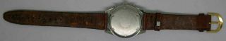 Rare VTG FAVRE - LEUBA Steel Chronograph.  Ref: 1815,  Cal: R - 23.  For Service 5