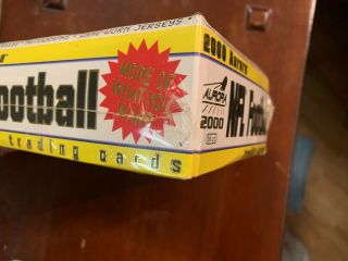 2000 Pacific NWT Football Box,  the TOM BRADY ROOKIE yr,  RARE 4