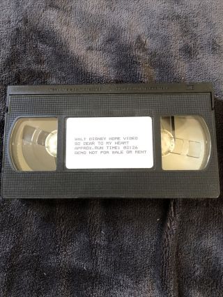 Rare Disney VHS So Dear To My Heart Promo Demo - Full Movie 2
