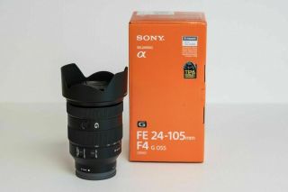 Sony Fe 24 - 105 Mm F4 G Oss E - Mount Full Frame - Rarely -