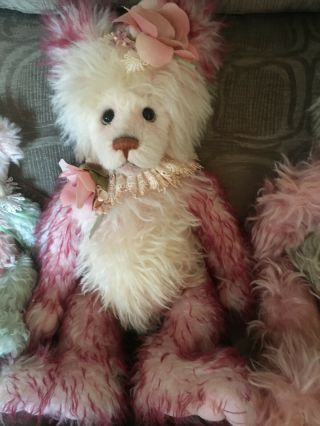 Charlie Bears Isabelle Mohair Trinity Rare Hard To Find