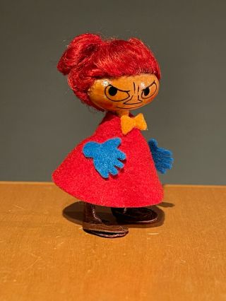 " Lilla My " Little My With Red Hair Moomin Mumin Fauni 1950 