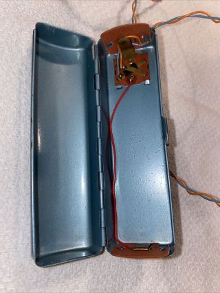 Tin toy Door Robot Alps Electric remote control W/original box Mega rare 2
