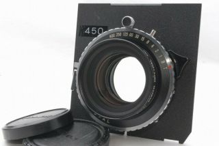 Rare Fuji Fujinon C 450mm F/12.  5 F 12.  5 Lens W/copal 0 Board 640390