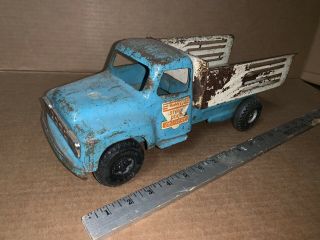 Rare Vintage Antique 1950’s Buddy L Pressed Steel Store Delivery Truck