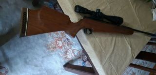 Rare Beeman Crow Magnum Air Rifle With Simmons Scope