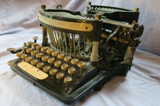 Williams No.  2 Antique Typewriter (Rare version with white keytops) 2