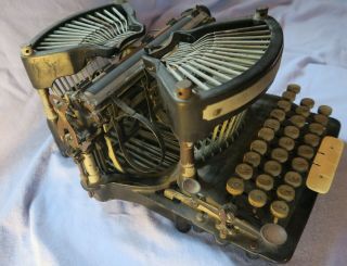 Williams No.  2 Antique Typewriter (Rare version with white keytops) 4