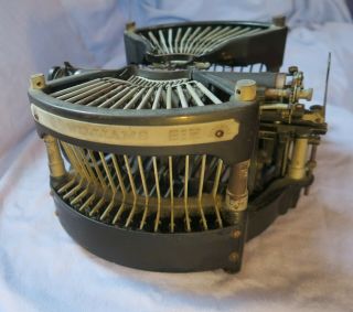 Williams No.  2 Antique Typewriter (Rare version with white keytops) 5
