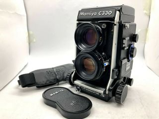 【rare " S " 】mamiya C330 Pro S,  Sekor S 80mm F/2.  8 Blue Dot Lens From Japan