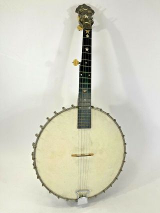 Rare Vintage S S Stewart Imperial Banjeaurine 5 String Banjo Classic Circa 1894