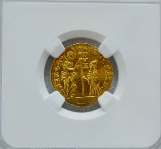 1789 - 97 Italy Zecchino Ducat Venice Ludovico Manin Gold Ngc Ms64 Rare