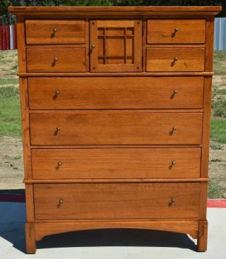 Bob Timberlake Arts & Crafts Tall Dresser Lexington Special Order Oak Rare