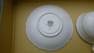 RARE PARAGON PINK WHITE CABBAGE ROSE TEA CUP & SAUCER a277 Rare set China 6