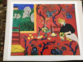Rare Matisse 1992 Exhibition Poster The Museum Of Art York