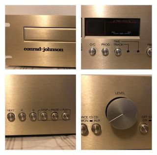 Conrad Johnson DF - 1 Rare Compact Disc Player/Line Preamplifier,  Unit 3