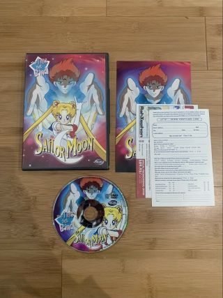 Sailor Moon Vol.  11: The Ties That Bind Anime (dvd 2002) Rare Oop - Ships Fast