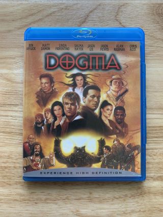 Dogma (blu - Ray Disc,  2008) Rare Htf Oop