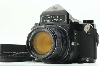 Rare 【near Mint】 Pentax 6x7 67 Eye Level,  Takumar 105mm F2.  4 Lens Japan