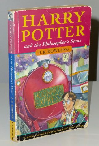 Rare 2nd Print Harry Potter And The Philosopher’s Stone J K Rowling Bloomsbury