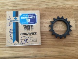 Shimano Dura Ace 10 Pitch Track Cog Sprocket 15t Very Rare Fits Campagnolo Hubs