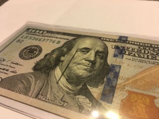 Rare Misprinted One Hundred Dollar Bill $100 Error
