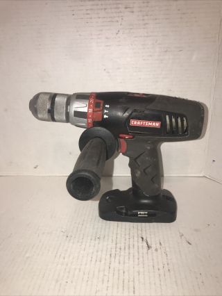 Rare Craftsman C3 19.  2v 1/2 " Hammer Drill W/handle 315.  115430 Perfectly