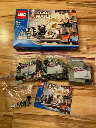 Lego 10123 - Star Wars Cloud City - Very Rare - 100 Complete With Minifigs