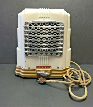 Rare Vintage Arvin Space Heater Model 203a 1940s Art Deco