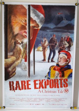 Rare Exports: A Christmas Tale Rolled Orig 1sh Movie Poster Cult Comedy (2010)
