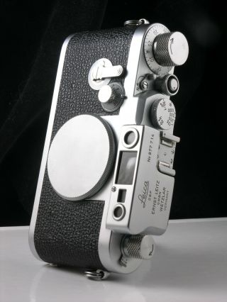 Rare Leica Iiig / Iii G 35mm Rangefinder Camera,  1957,