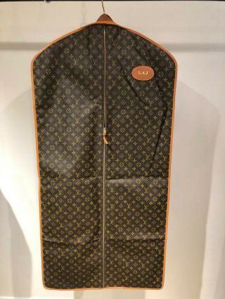 Louis Vuitton Monogram Garment Bag Suit Bag Rare