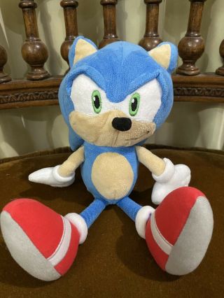 Rare Sega Sonic The Hedgehog Japan Sanei 2012 Plush