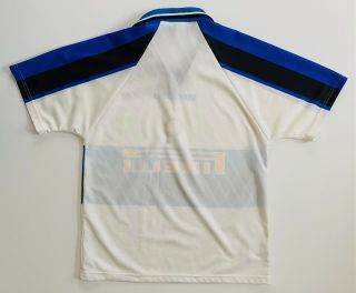 Rare Vintage Umbro 1996 Inter Milan Pirelli Men ' s Medium Away Soccer Jersey 3