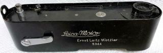 Rare & Unusual Leica Leitz Wetzlar Mooly Motor.  Fully Operational Lcp1 Nr