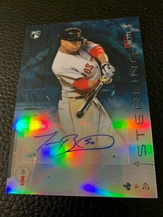 2014 Bowman Sterling Blue Refractor /25 Mookie Betts Rookie Auto Rare Hot
