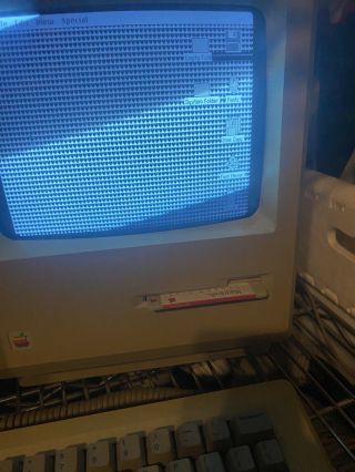 Very Rare Macintosh 128 M0001 128K w/ Keyboard & Mouse 3