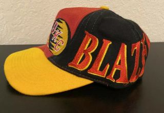 Vintage 90’s Oklahoma City Blazers Chl Hockey Snapback Hat Top Of The World Rare