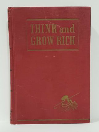 Think And Grow Rich By Napoleon Hill 1945 Edition Hardcover Ralston Society