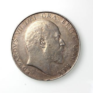 Edward Vii Silver Crown 1901 - 10ad 1903ad Rare Omc927e