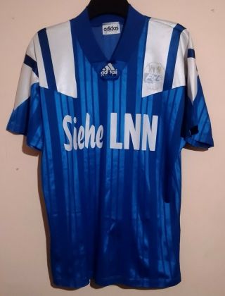 Fc Luzern Lucerne Football Club Rare 1993 Match Worn 9 Home Shirt Siehe Lnn Xl