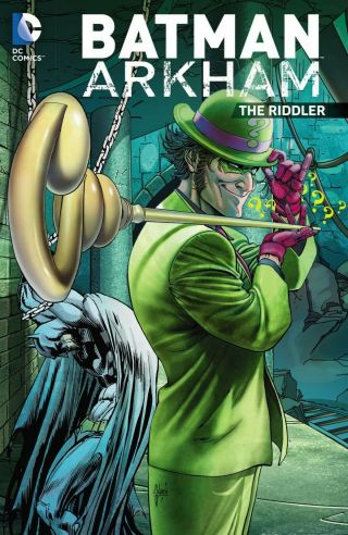 Batman: Arkham " The Riddler " Tpb - & - Very Rare & Oop - Dc Comics
