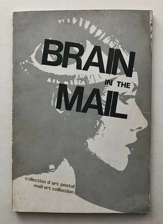 Rare Mail - Art Book Brain In The Mail Ray Johnson Robert Filliou Bob Watts Fluxus