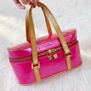 Louis Vuitton Sullivan Horizontal Pink Vernis Handbag Bag Rare From Early 2000s