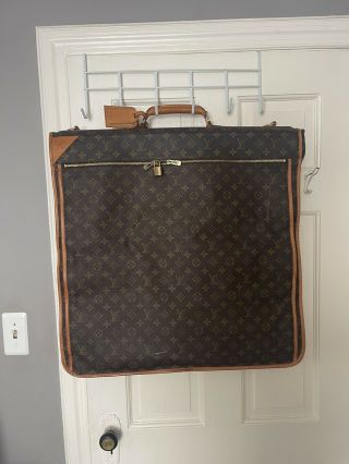 Louis Vuitton Monogram Garment Bag Suit Bag Rare