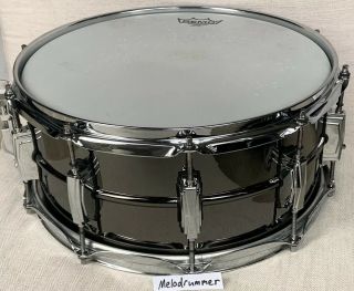 Ludwig Black Beauty 6.  5 X 14” 100 Year Anniversary Limited Snare Drum Rare