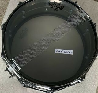 Ludwig Black Beauty 6.  5 X 14” 100 Year Anniversary Limited Snare Drum Rare 6