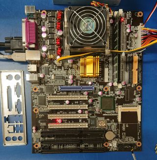 Rare Nixsys Nx - 800 Legacy Motherboard Assembly